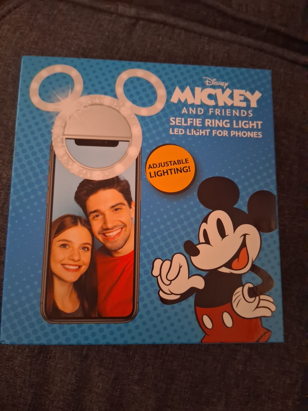 Disney Mickey and Friends Blue Phone Selfie Ring Light
